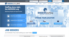 Desktop Screenshot of modernstaffing.ca